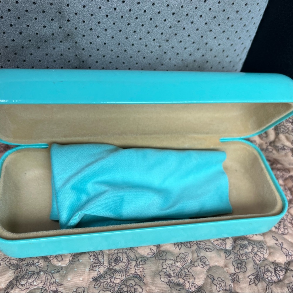 Tiffany & Co. Gold and Brown Sunglasses - Picture 5 of 12